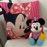 Minnie-cuscino e peluche Baby Clementoni