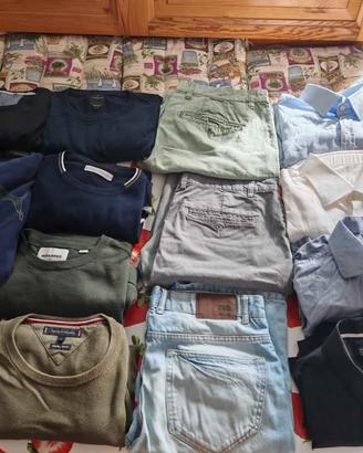 Abbigliamento uomo tagia M maglie camicie pantalon