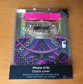 Just cavalli - custodia cover con tracolla - nuova