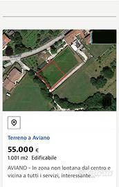 Terreno edificabile in Aviano