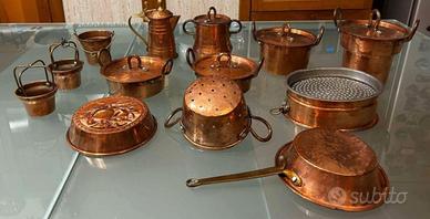 Oggetti in rame