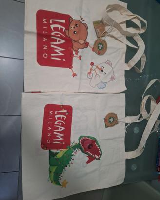 2 tote bag Legami 