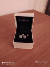 Pandora incastonati orecchini gocce 290737cz