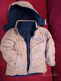 Giubbotto invernale double face, 4 anni come nuovo
