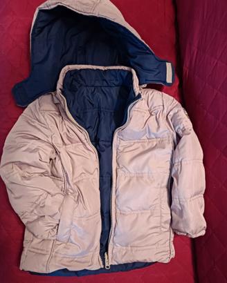 Giubbotto invernale double face, 4 anni come nuovo