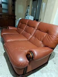 Divano e poltrone pelle
