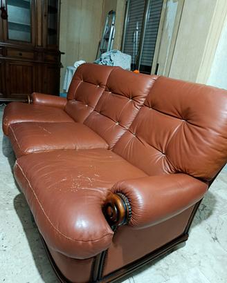 Divano e poltrone pelle