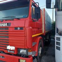 SCANIA 143 ribaltabile trilaterale
