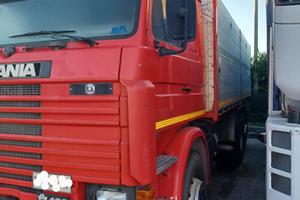 SCANIA 143 ribaltabile trilaterale