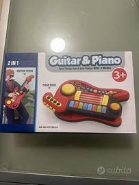 Chitarra Giocattolo con modalità Piano