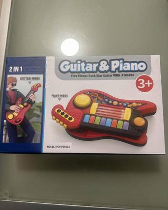 Chitarra Giocattolo con modalità Piano