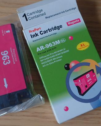 Cartuccia 963xl magenta