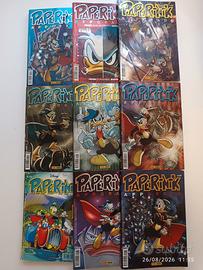 LOTTO 9 FUMETTI PAPERINIK -disney-