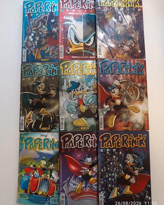 LOTTO 9 FUMETTI PAPERINIK -disney-