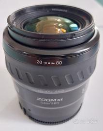 Obiettivo zoom Minolta Zoom xi AF 28-80 f 4-5,6