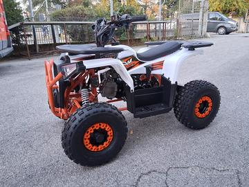 QUAD 125 R6 CON PORTAPACCHI BIANCO