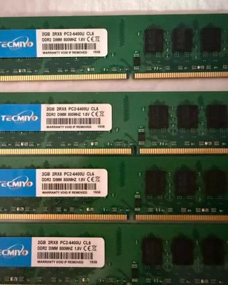 Ram DDR2 800Mhz