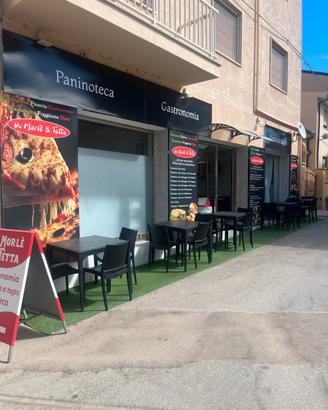 Gastronomia, pizzeria, paninoteca