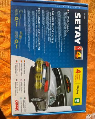 Kit Sensori Parcheggio Lampa Setay S4 con Display