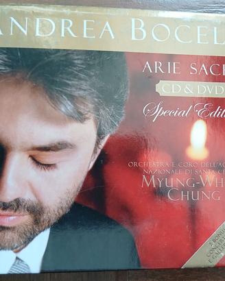 Andrea Bocelli Arie sacre cd+dvd