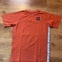 T-Shirt Kappa Uomo Arancione con Fascia Laterale
