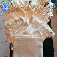 Set asciugamano di cotone antico