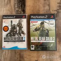 METAL GEAR SOLID 2 e 3 “ condizioni perfette”