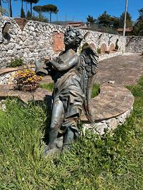 Statue angeli scenografiche da giardino