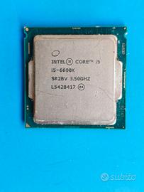 Cpu i5 6600k