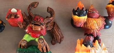 Skylanders Giants battle pack e personaggi