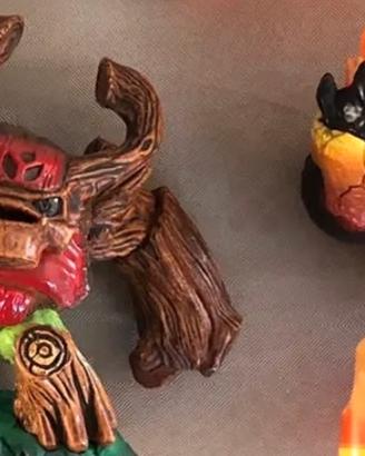 Skylanders Giants battle pack e personaggi
