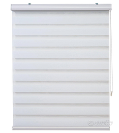 Tenda a Rullo Giorno e Notte Bianco 40x180 - giras