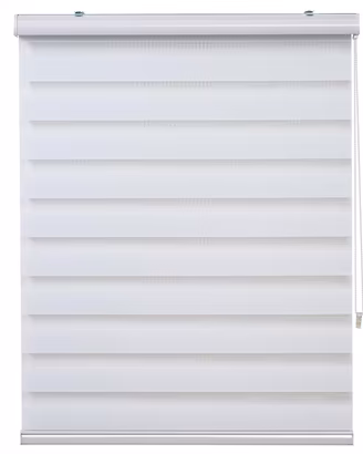 Tenda a Rullo Giorno e Notte Bianco 40x180 - giras