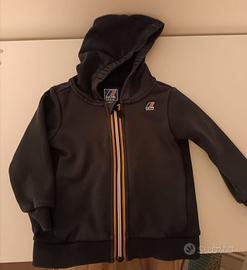 Felpa k way 3 anni blu scuro