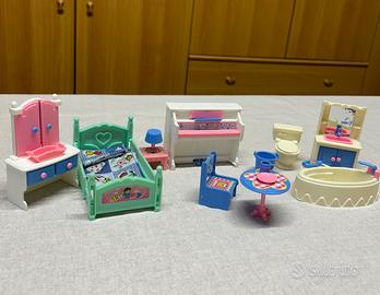Set mobili per casa giocattolo
