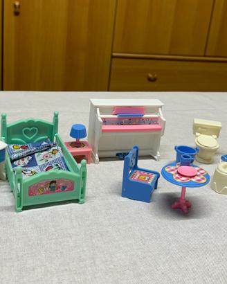 Set mobili per casa giocattolo