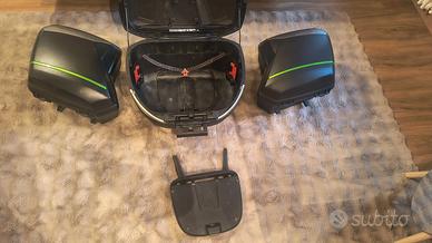 SET VALIGIE KAWASAKI + BAULETTO SHAD SH58 X