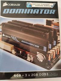 kit 6GB DDR3 Corsair dominator 