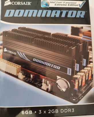 kit 6GB DDR3 Corsair dominator 