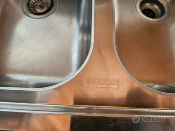 Lavello acciaio inox doppia vasca
