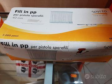 Fili in PP per pistola sparafili