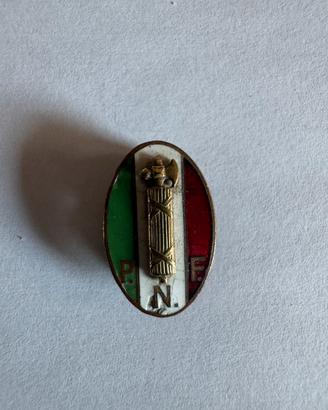 Distintivo da occhiello P.N.F. originale Ventennio