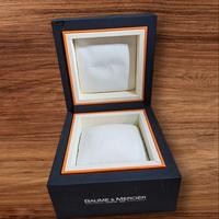 scatola orologio baume e mercier