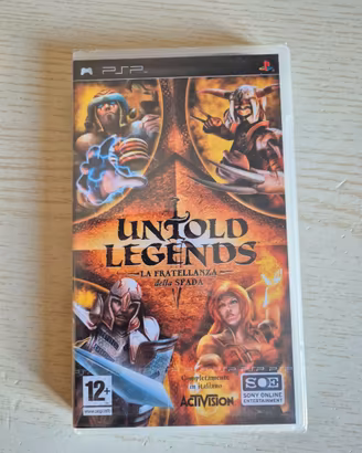 Untold Legends La Fratellanza della Spada PSP PAL 