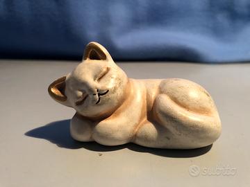 Gattino in ceramica Thun vintage