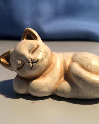 Gattino in ceramica Thun vintage