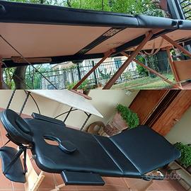 Lettino da massaggi professionale XL
