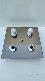 Plafoniera vintage arredo design anni 70/80