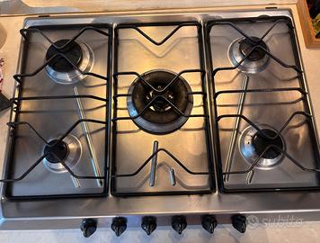 piano cottura smeg 6 fuochi 