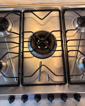 piano cottura smeg 6 fuochi 